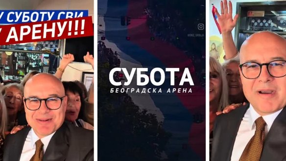 Srpska napredna stranka poziva građane na skup podrške u Beogradskoj areni – skup u Beogradskoj areni