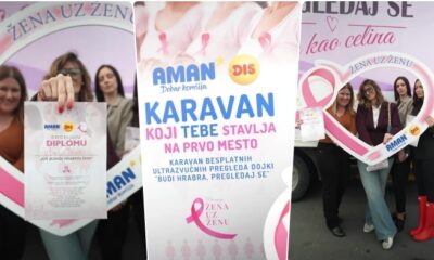 AMAN i DIS nastavljaju kampanju 'Žena za ženu': Besplatni pregledi u fokusu brige o ženama – kampanja Žena za ženu