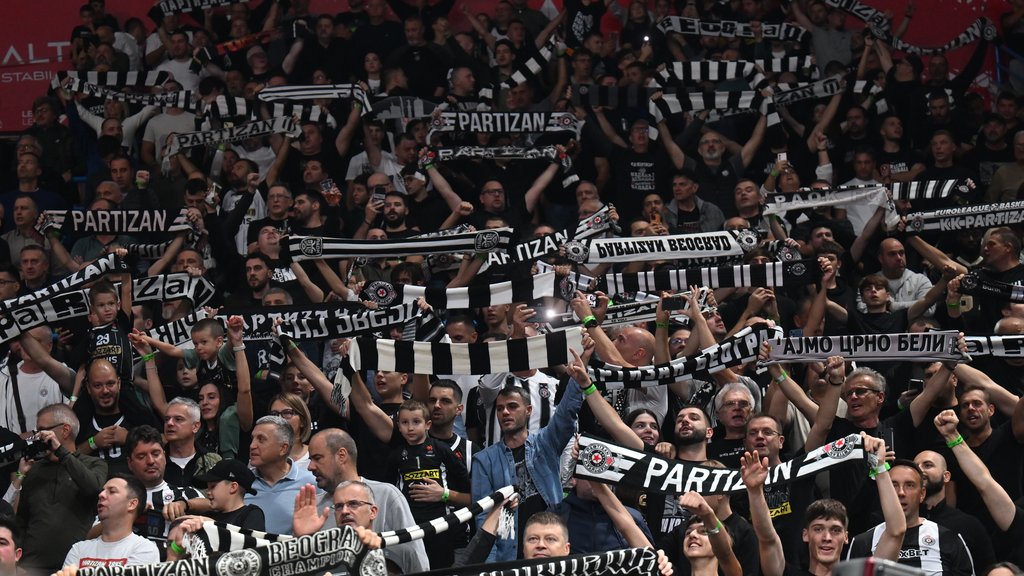 KK Partizan protiv Mege u ABA ligi igra pred praznim tribinama zbog kazne – kazna za KK Partizan