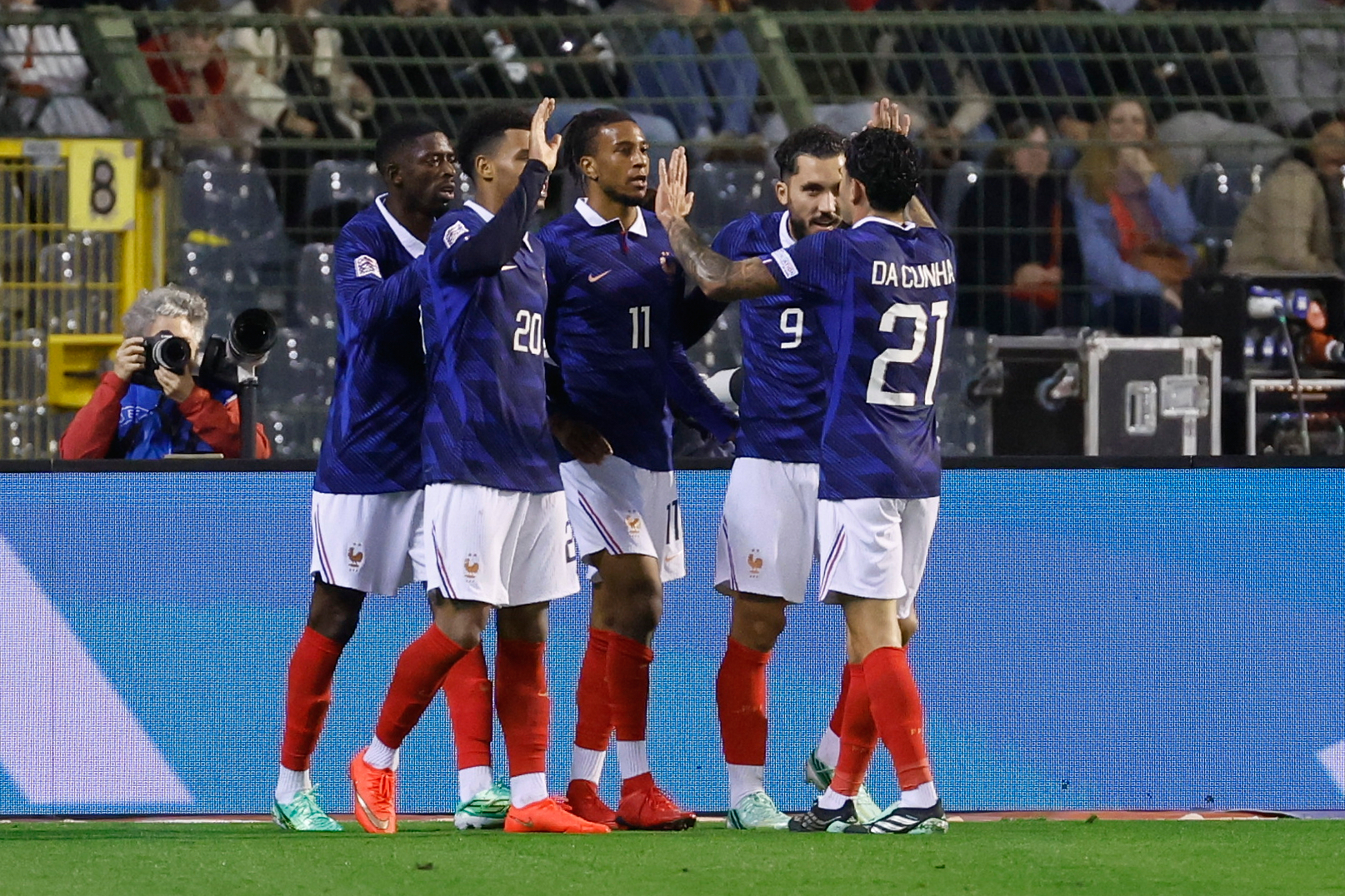 Belgija vodi 1:0 protiv Francuske: Preokret na stadionu u Sen Deniju