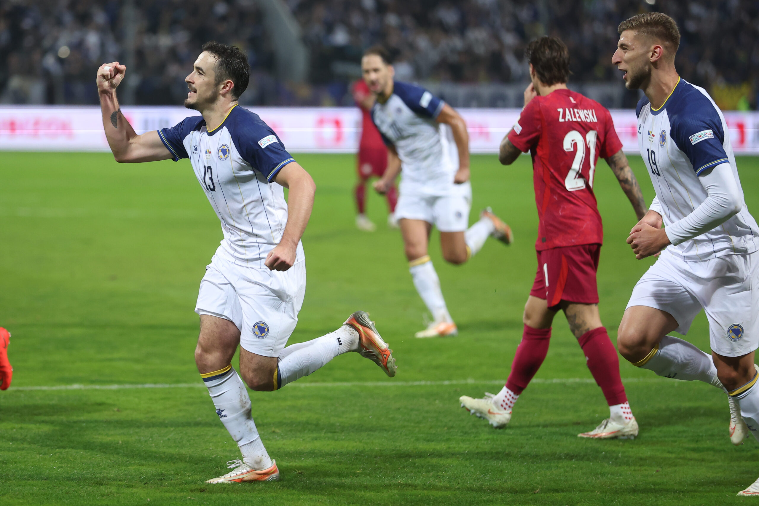 Bosna i Hercegovina savladala Poljsku 1:0 u Ligi nacija: Bašić presudio penalom pred kraj