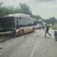 Drama na putu ka Goraždu: Autobus Famosa sleteo sa puta, utakmica odložena – autobus sa fudbalerima
