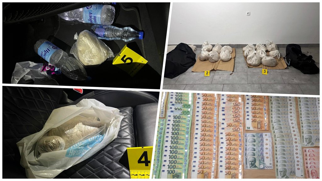 Policijska akcija na Paliluli: Droga i novac otkriveni u pretresu vozila i stana