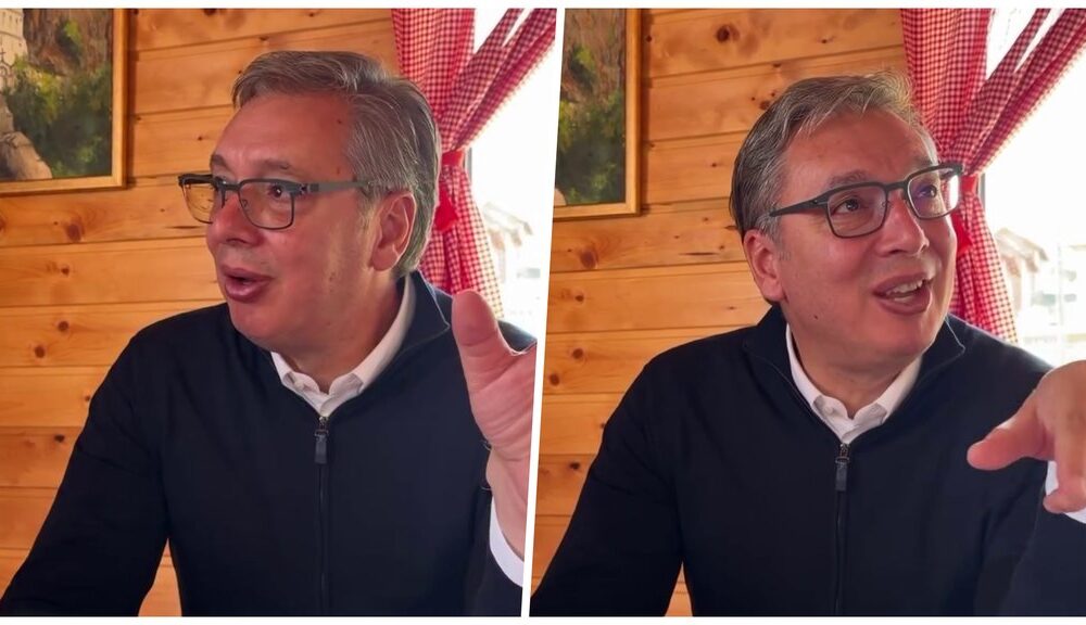 Aleksandar Vučić objavio video iz Zrenjanina o izboru pića među građanima