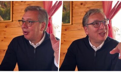 Aleksandar Vučić objavio video iz Zrenjanina o izboru pića među građanima