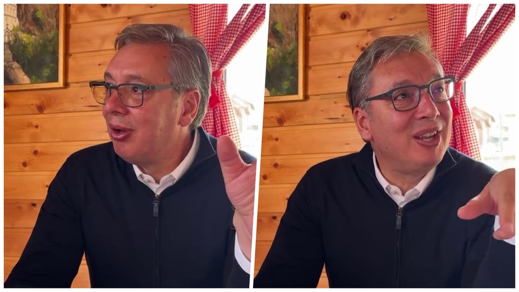 Aleksandar Vučić objavio video iz Zrenjanina o izboru pića među građanima
