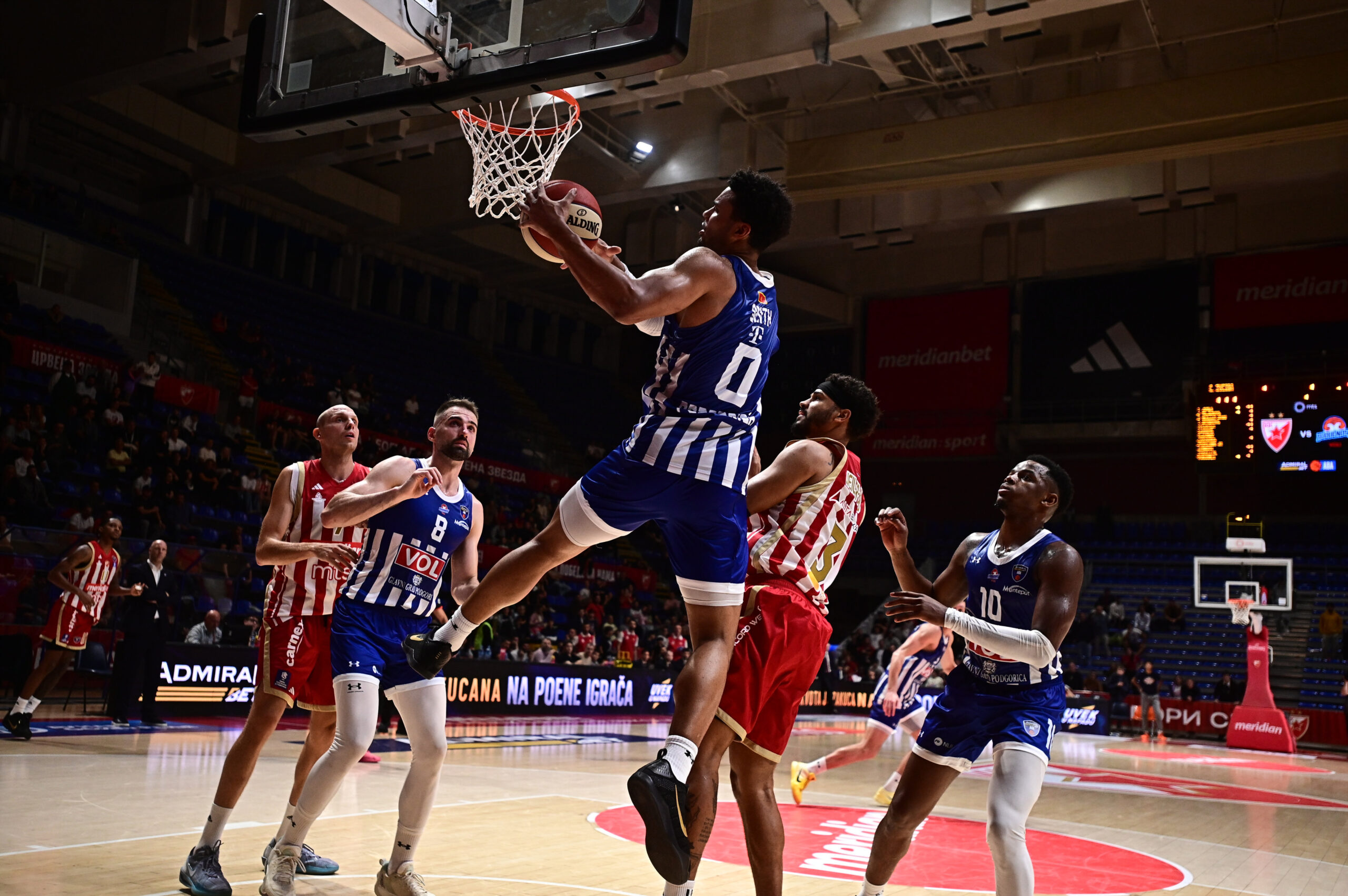 Mega pobedila Zadar 88:82 u trećem kolu ABA lige u Beogradu – Mega Basket Zadar ABA liga