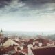 city, sky, nature, clouds, prague, czech republic, roofs, view, houses, building, old town, romance, bohemia, morning