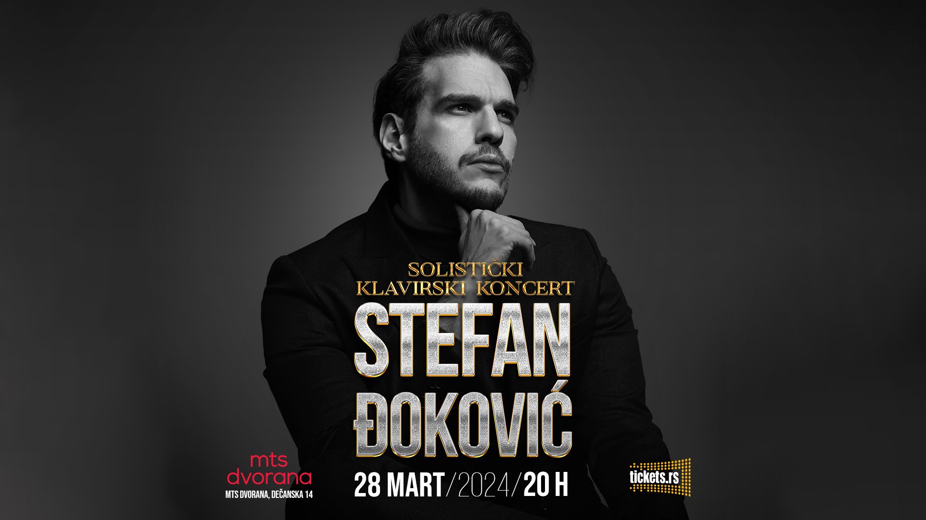 Dobrotvorni koncert Stefana Đokovića u Belom dvoru za pomoć deci – Stefan Đoković dobrotvorni koncert