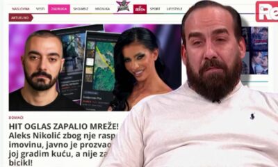 MILOVAN OTVORENO O OGLASIMA UROŠA JOVANOVIĆA: Bivši dečko Aleks Nikolić komentarisao prodaju imovine zbog bivše žene (FOTO) (VIDEO) – prodaja imovine zbog Aleksandre Nikolić