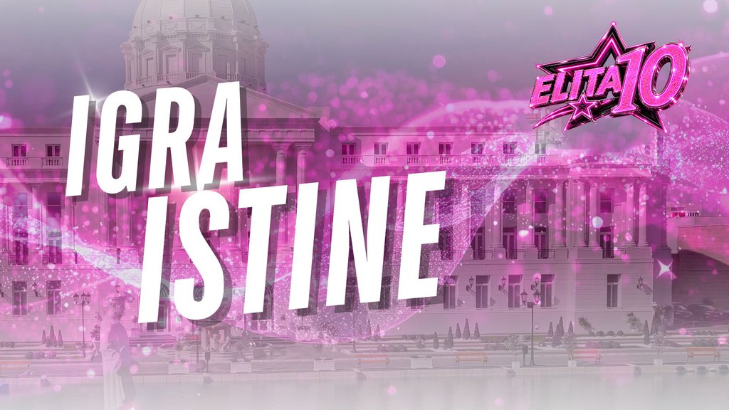 Igra istine počinje uživo na Pinku: Očekuje se uzbudljiva atmosfera u Eliti – Igra istine uživo na Pinku
