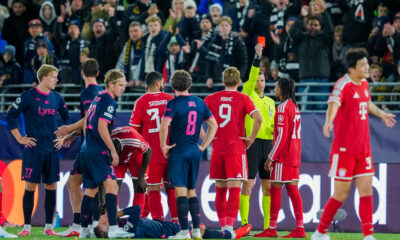 Majkl Olise isključen, Bajern ostao bez pobede: Nesmotren gest okrenuo meč u Norveškoj – Majkl Olise Liga šampiona