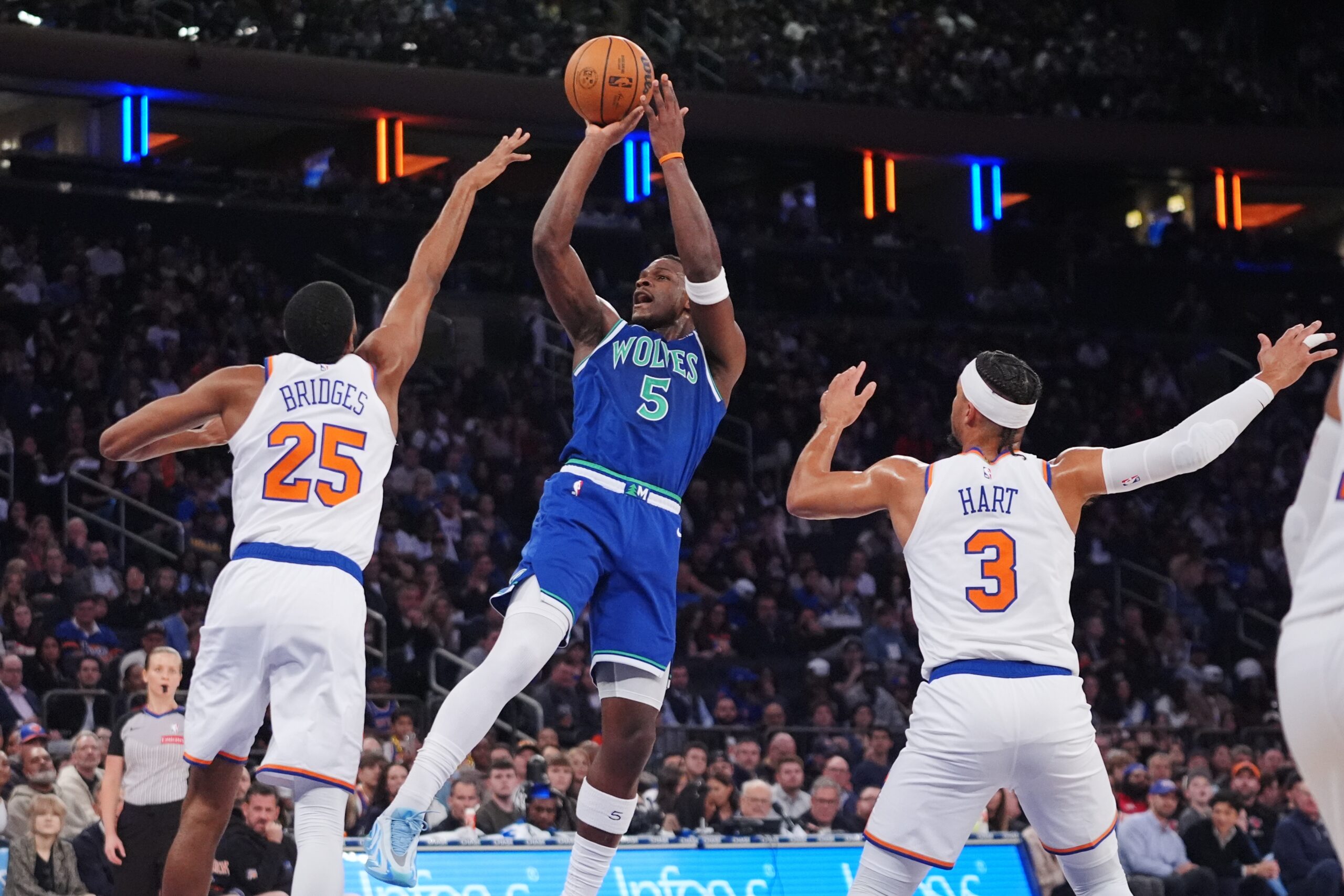 Minesota pobedila Njujork 122:104 u predsezonskom NBA meču – Entoni Edvards Minesota NBA