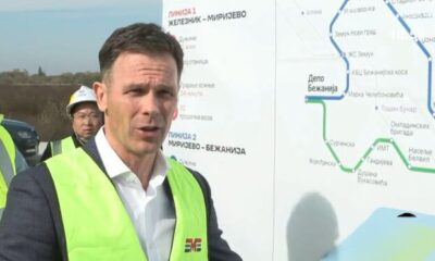 Siniša Mali obišao stanicu metroa Bele Vode, najavio početak radova – izgradnja metroa u Beogradu