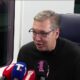 Aleksandar Vučić putuje vozom iz Beograda na skup 'Ujedinjena Srbija' u Novi Sad – skup Ujedinjena Srbija