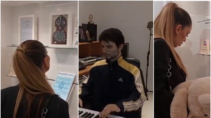 EMOCIJE SU PREPLAVILE TEU TAIROVIĆ: Prva pevačica koja je posetila večnu kuću Tošeta Proeskog, suze u muzeju (FOTO/VIDEO) – poseta muzeju Tošeta Proeskog