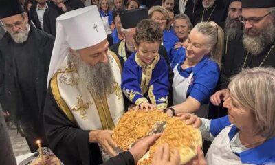 Patrijarh Porfirije dočekan u Australiji: Saborni hram u Sidneju bio premali za vernike – patrijarh Porfirije u Australiji