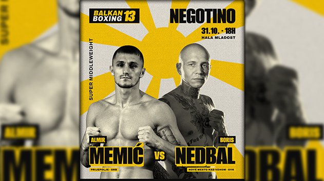 Almir Memić protiv Borisa Nedbala na Balkan Boxing 13 u Negotinu