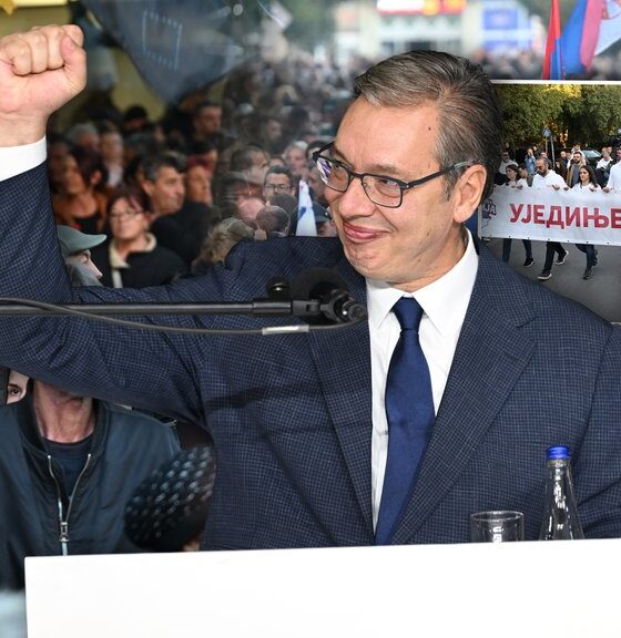 Aleksandar Vučić predstavlja plan za razvoj juga Srbije na skupu u Nišu