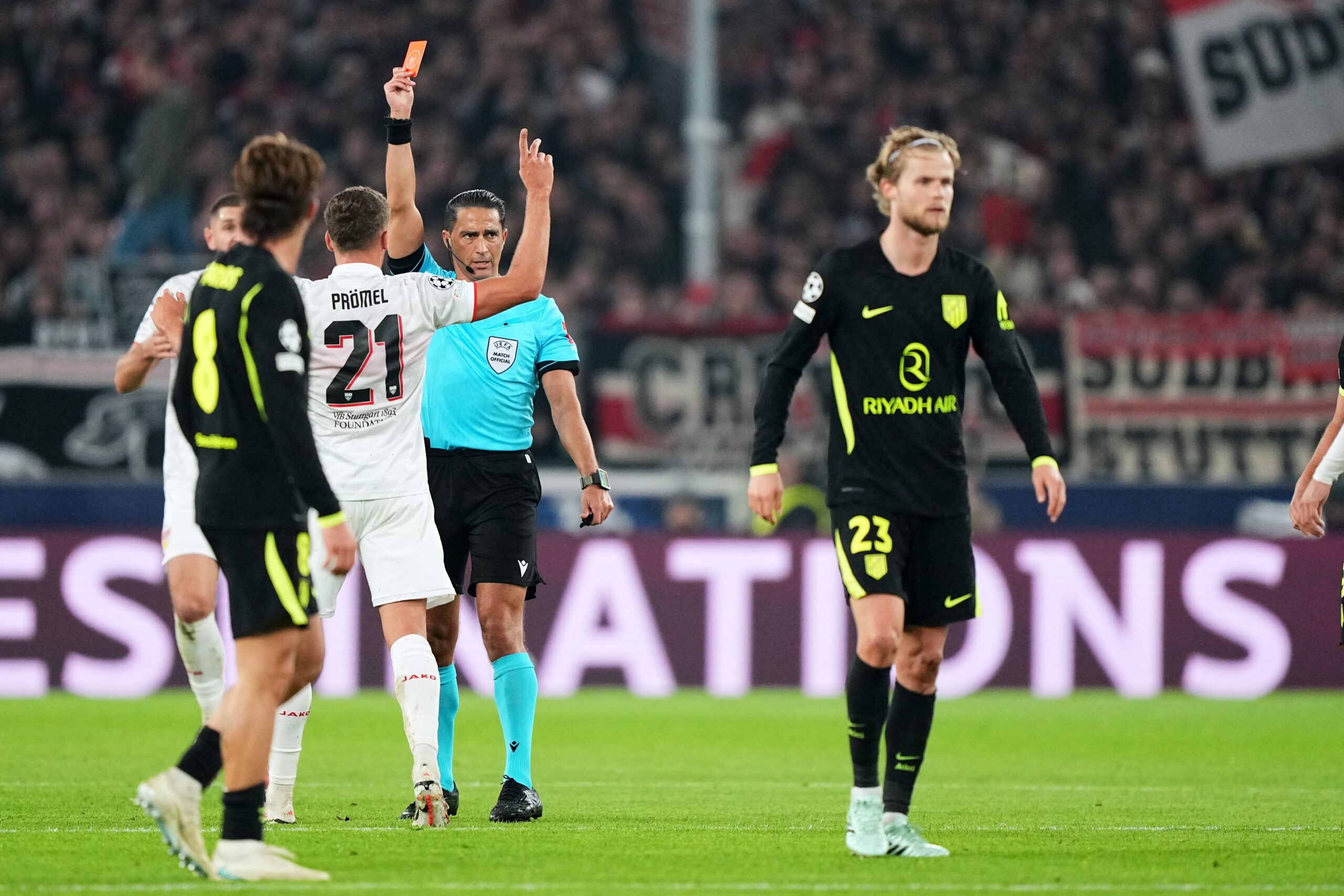 Atlético prekinuo pobednički niz u Nemačkoj: Hjulmandov start promenio tok meča – Morten Hjulmand Atlético Madrid Stuttgart