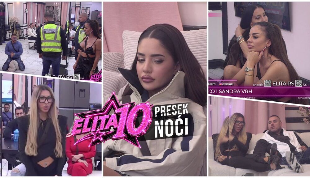 NOĆ SUKOBA I EMOCIJA: Anđela Đuričić se suočila sa Filipom Carom i Aneli Ahmić, Sanja Grujić u suzama zbog Marka Stefanovića (VIDEO) – noć sukoba i suza