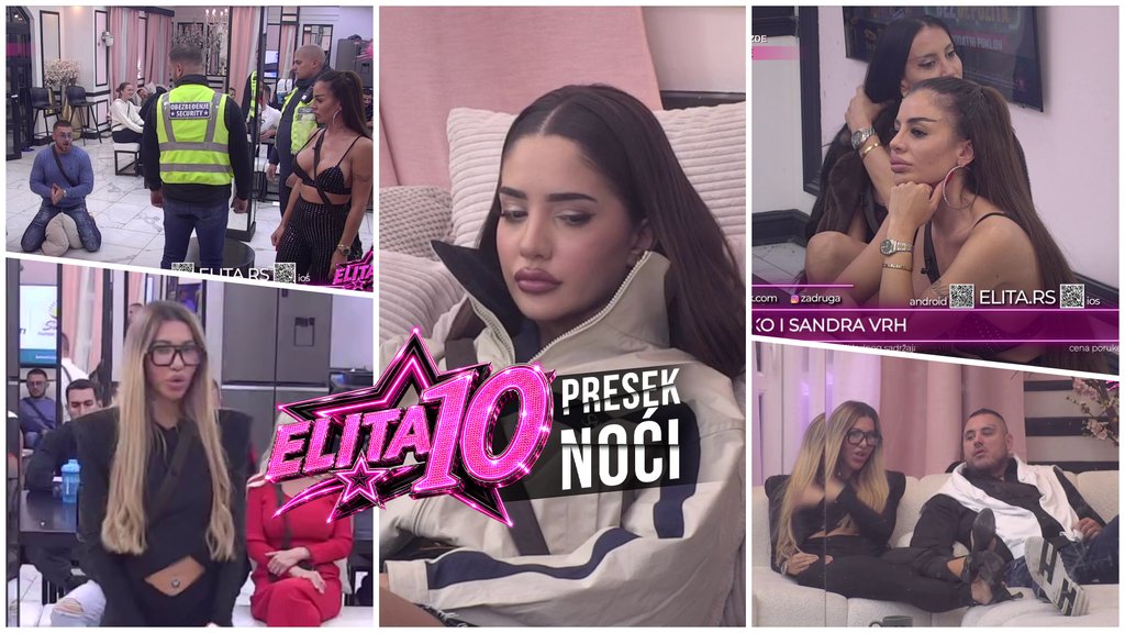 NOĆ SUKOBA I EMOCIJA: Anđela Đuričić se suočila sa Filipom Carom i Aneli Ahmić, Sanja Grujić u suzama zbog Marka Stefanovića (VIDEO) – noć sukoba i suza