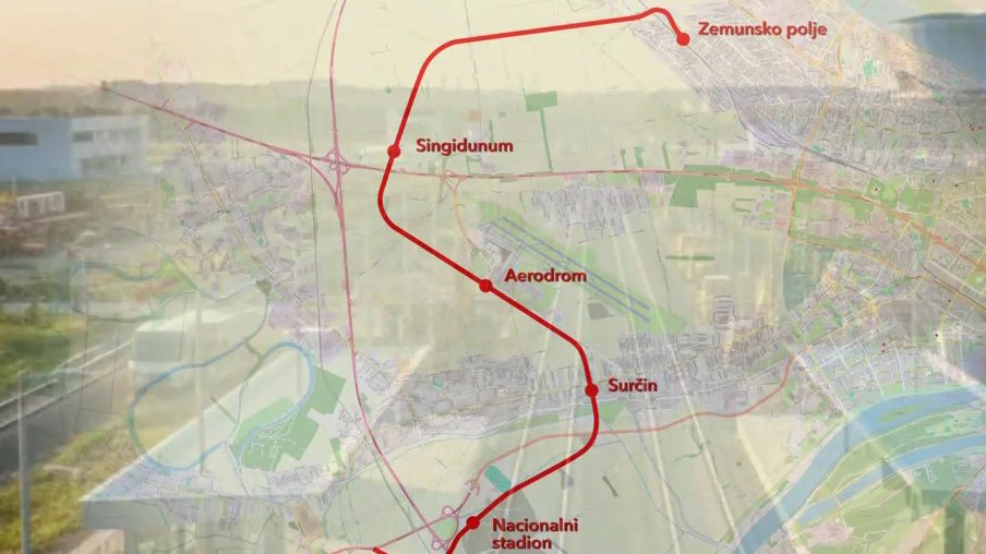Nova pruga u Beogradu: Zašto će put od Prokopa do aerodroma trajati samo 20 minuta?