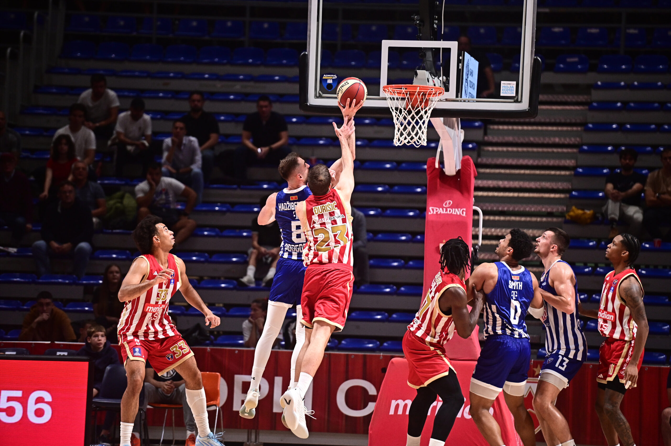 Partizan pobedio Spartak 82:80 posle preokreta u petom kolu ABA lige