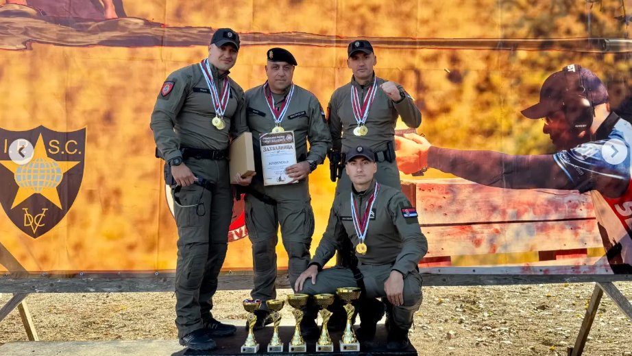 Žandarmerija briljirala na turniru u Požarevcu: Tri zlata i jedno srebro u jakoj konkurenciji – Žandarmerija Požarevac