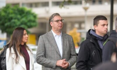 Aleksandar Vučić glasao na Novom Beogradu sa suprugom Tamarom