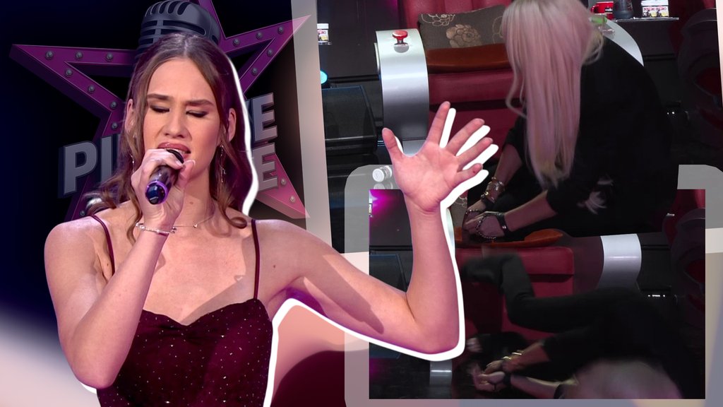 NEOČEKIVANA REAKCIJA U TOKU TAKMIČENJA: Jelena završila na podu dok je Dunja Kovačević izvodila pesmu, Desingerica podržao takmičarku (VIDEO) – Pinkove zvezde