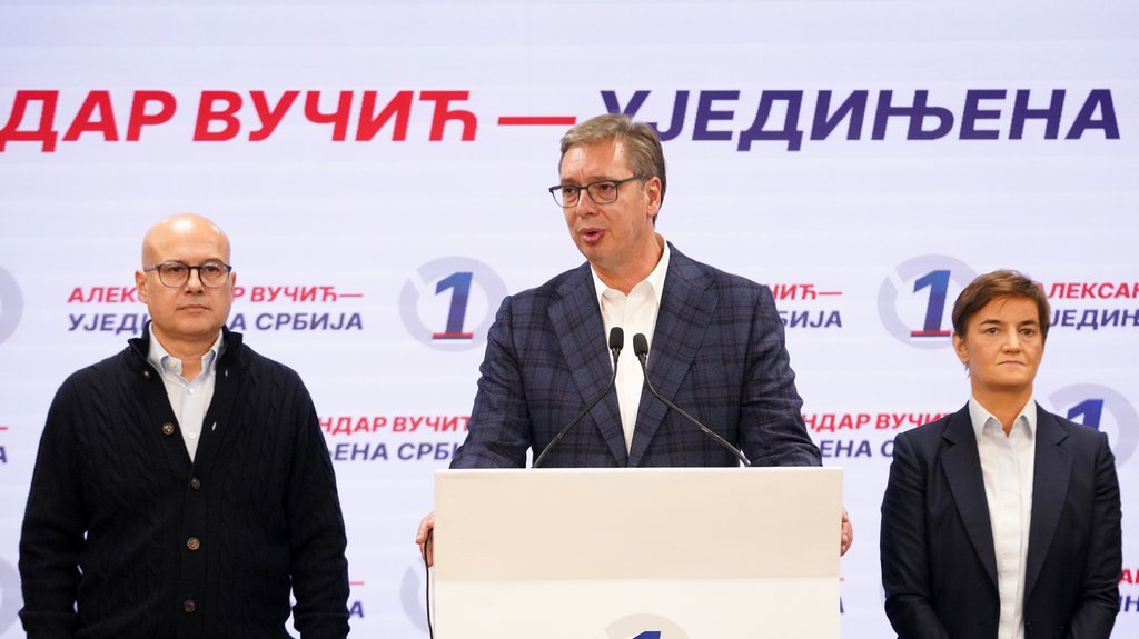 Srpska napredna stranka potvrđuje stav nakon izbornog rezultata i podršku Vučiću