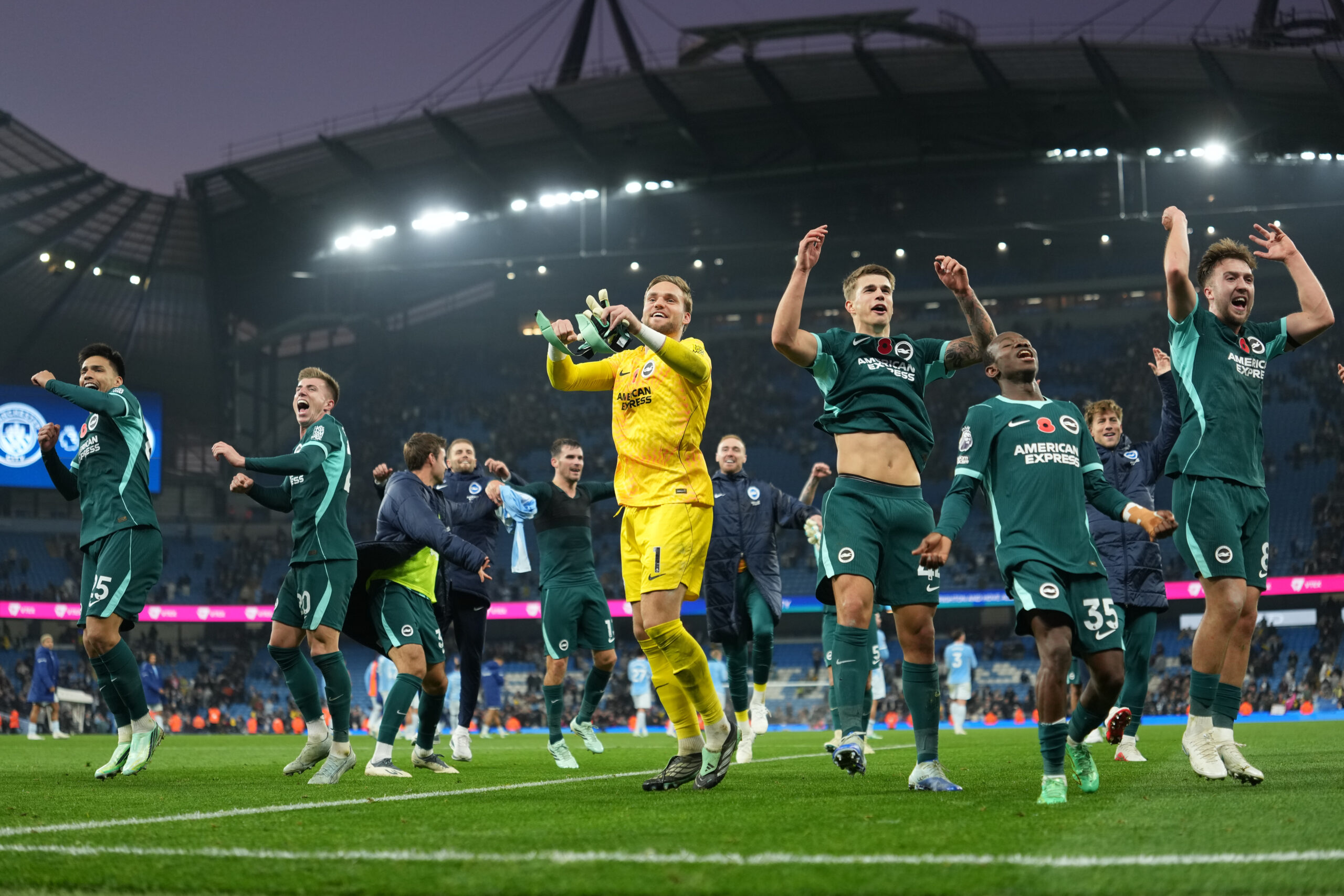 Brajton slavio protiv Mančester sitija 1:0: Serija bez poraza nastavljena
